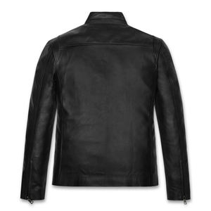 Chaqueta de Cuero Estilo Vintage en Colores Personalizados para Hombre, Chaqueta de Cuero Cortavientos de Invierno, Nueva Colección, Marca de Moda - Product Image 2