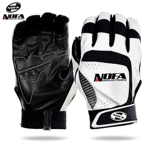Gants de frappeur en cuir personnalisés de qualité supérieure pour jeunes et adultes Gants de softball et de baseball souples avec logos personnalisés Conception OEM - Product Image 4
