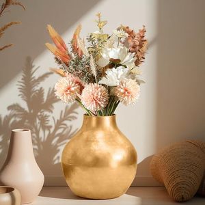 Jarrones en demanda, jarrón de flores moderno artístico en Metal con forma única para decoración del hogar, exhibición de eventos, centro de mesa de boda, vida - Product Image 5