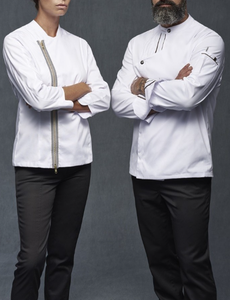 <span class=keywords><strong>Veste</strong></span> <span class=keywords><strong>de</strong></span> chef professionnelle à manches longues pour restaurant, <span class=keywords><strong>cuisine</strong></span>, boulangerie, café, hôtel, serveur - Product Image 6