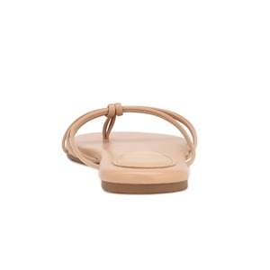 SAFFRON BLOOMS Nuevas zapatillas planas Sandalias de plataforma de verano para mujer Nuevas sandalias romanas de playa de fondo plano con punta redonda populares Chanclas - Product Image 2