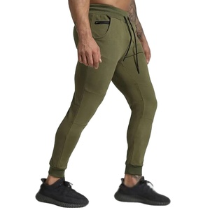 High Quality French Terry Lightweight Straight Mid <b>Polyester</b> Running Pockets Training Fitness Sports Sweatpants Gym <b>Joggers</b> Pant - Product Image 5