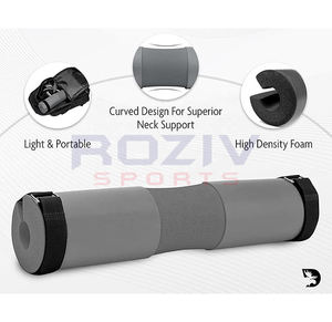 แผ่นรองสควอทคุณภาพสูง ปรับได้ ระบายอากาศดี สวมใส่สบาย สำหรับยกน้ำหนักในยิม บุด้วยไนลอน  รับสกรีนโลโก้ แผ่นรองไหล่สำหรับสควอท - Product Image 5