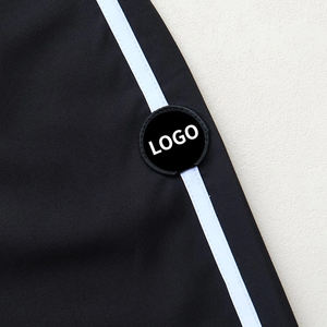 กางเกงขาสั้นสำหรับวิ่งออกกำลังกายสำหรับผู้ชายกางเกงขาสั้นผ้าเทอร์รี่ใส่วิ่งลำลองทำจากโพลีเอสเตอร์ลาย100% - Product Image 3