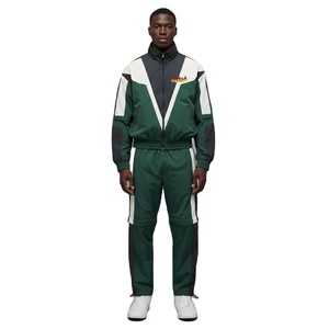 Men Windbreaker <b>Tracksuit</b> Breathable Outdoor Athletic Set Lightweight Jogging Jacket Matching Sports Pants Fitness Running - Product Image 1