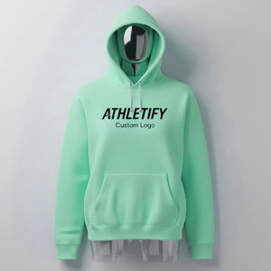 Sweat-shirt basique en coton mélangé pour homme, tissu en coton doux, design tendance, idéal pour la superposition et le confort décontracté au quotidien. - Product Image 1