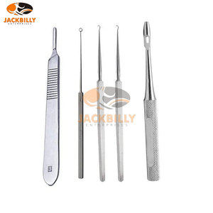 Ensemble d'instruments chirurgicaux réutilisables en acier inoxydable de qualité supérieure, kit de chirurgie mineure, 11 pièces, ciseaux, pinces, instruments médicaux - Product Image 3