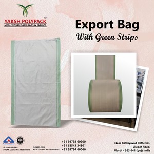 Chất lượng cao tùy chỉnh kích thước màu xanh lá cây bên Dải nhiệt niêm phong <span class=keywords><strong>PP</strong></span> dệt bao vải giá tốt nhất gạo cửa hàng sử dụng Sản xuất tại Ấn Độ - Product Image 4