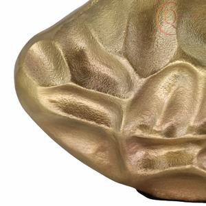 Modern Decorative Metal Tabletop Vase Designed for Center <b>Tables</b>, Side <b>Tables</b>, and Shelves, Featuring Durable Build - Product Image 3