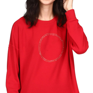 Sudadera de Invierno para Mujer, Cuello Redondo, Estilo Holgado, Logotipo Personalizado en la Parte Delantera, Moda Urbana Ecológica - Product Image 3