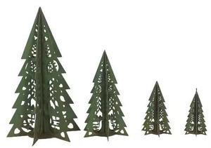 Arbre en bois rustique de fête principale Arbre de Noël élégant en fer et en bois décoratif pour la maison - Product Image 6