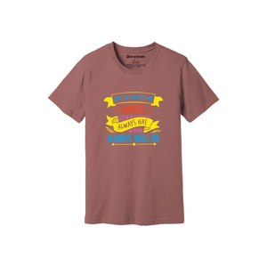 เสื้อยืดผ้าฝ้าย100% พิมพ์ลายด้วยความมีน้ำใจขนาด160 180ถึงหนักมี12สีที่สามารถปรับแต่งดีไซน์และการจัดวางของคุณเองได้ - Product Image 5
