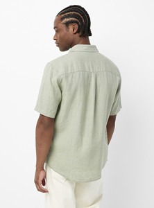 Người đàn ông của thể thao giản dị quần short với dây rút đóng cửa chống nhăn phòng tập thể dục quần short dệt dệt phương pháp bán buôn - Product Image 5