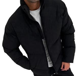 Chaqueta de Invierno para Hombre, Acolchada, de Punto, con Cremallera, Transpirable, Resistente al Viento, Diseño Personalizado de Alta Calidad, Talla Grande - Product Image 4
