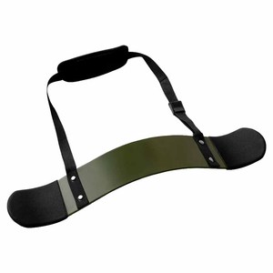Équipement d'entraînement de gymnastique à usage intensif avec accessoire d'exercice de biceps de couleur olive pour l'entraînement en force - Product Image 1