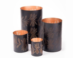 Votiva de luz de té de Metal blanco con recubrimiento en polvo para decoración del hogar de Navidad interior y exterior - Product Image 5