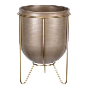 Hot Selling Decorative Metal Planter with <b>Stand</b> Home Garden Wedding Tabletop Planter in Low Price - Product Image 5