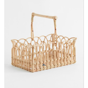 Cesta de almacenamiento de ratán tejida a mano Thanh Cong 2024, superventas, cesta de lavandería de bambú, organización de almacenamiento para el hogar, uso de juguetes vegetales - Product Image 2