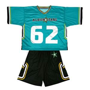 ชุดเสื้อลาครอสสำหรับผู้ชายชุดเสื้อกางเกงลาครอสสำหรับผู้ใหญ่ดีไซน์ใหม่ล่าสุดโลโก้ได้ตามต้องการ - Product Image 4