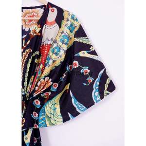 Caftán de Algodón Lavable y Cómodo para Mujer, Ropa de Dormir Larga para Verano, Otoño y Primavera, Vestidos de Noche para Fiestas y Vacaciones, Estilo Natural - Product Image 4