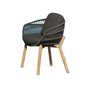 Modern Stylish Design Rattan Furniture Rattan Wicker Chair With <b>Wooden</b> Leg Dining Chairs Highest Quality - Product Image 1