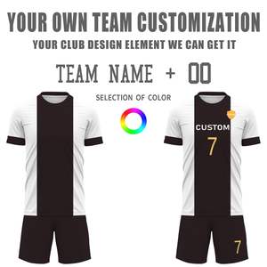 Nuevo Modelo de Uniformes de Fútbol de Verano con Logotipo Personalizado, Diseño Impreso, 100% Poliéster, Colores Personalizados - El Mejor Fabricante, Precio Bajo, Ropa de Equipo - Product Image 4