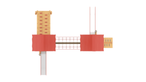 สนามเด็กเล่นไม้กลางแจ้งสำหรับเด็กอุปกรณ์สำหรับโรงเรียนสวนสนุกได้รับการรับรอง ISO สำหรับเด็กอายุ10-15ปีมีความสูง3-12ปี - Product Image 2