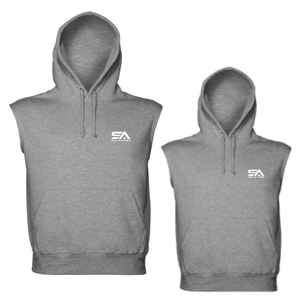 Sudadera con Capucha de Verano Personalizada de Primera Calidad, Secado Rápido, para Hombre, sin Mangas, para Gimnasio, Entrenamiento, Informal, 100% Poliéster, con Bolsillo - Product Image 2