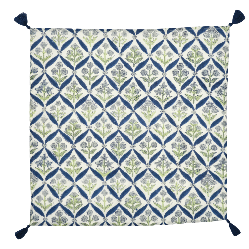 Denim Stone Blue & Olive Green