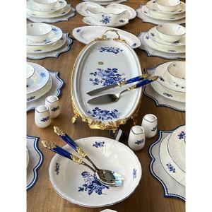 Set cena blu giardino 79 pezzi per 12 persone - Product Image 4