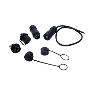 Secure Locking IP67 RJ45 Push-Lock <b>Connector</b> for Harsh Environments - Product Image 2