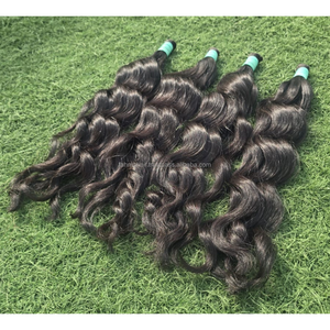 Bulk Wholesale Indonesian Virgin <b>Remy</b> <b>Hair</b> <b>Extensions</b> Body Wave Texture Cuticle Aligned <b>Hair</b> Weaving <b>Extensions</b> for All Dye - Product Image 2