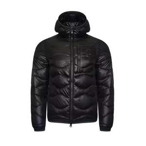 WARZONE SPORTS-Chaqueta acolchada a prueba de viento informal para hombre y mujer, ropa personalizada al por mayor - Product Image 3