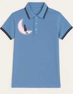 Signature <b>men</b> striped polo tee breathable & stylish shirt - Product Image 3