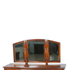 Coiffeuse moderne personnalisée en bois avec miroir Table de maquillage Meuble de chambre à coucher Chambre d'hôtel Chambre élégante - Product Image 2