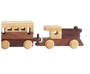 Hand-made Pine & Sheesham Wood Train Decorative Art Decorative <b>Rustic</b> <b>Home</b> <b>Decor</b> Accent Handmade farmhouse - Product Image 5