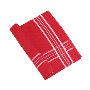 Qualité supérieure 100% coton Bonne qualité Broderie Serviette de cuisine Couleur unie Broderie Design Torchon. - Product Image 6