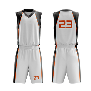 Vêtements de sport de basketball de qualité supérieure, prix direct usine, nouveau design, logo imprimé, grande taille, respirant, séchage rapide, 100% polyester - Product Image 6