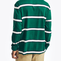 Camiseta de Rugby Unisex 100% Algodón de Secado Rápido y Transpirable, Servicio OEM, Impresión Personalizada, Ajustable, Diseño Único
