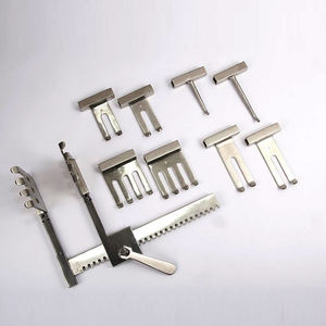 Instrumentos dentales ortopédicos Ralph, juego de retractor de acero inoxidable de 10 cuchillas, herramientas quirúrgicas ortopédicas para cirugía de columna vertebral duraderas - Product Image 5