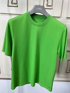 T-shirts en coton à manches courtes pour hommes, couleur unie, col rond, fabrication ODM, t-shirt à manches courtes pour hommes, vente chaude - Product Image 6