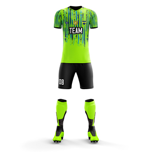 Venta al por mayor de alta calidad de transferencia de calor impreso hombres camiseta de fútbol personalizado camisetas de fútbol 100% poliéster Francia camisetas de fútbol OEM - Product Image 3