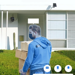 5MP an ninh Hệ thống camera không dây ngoài trời, Pan Tilt pin năng lượng mặt trời cam với 2.4/5GHz dual-band Wifi, thông minh phát hiện thời gian trôi đi - Product Image 5