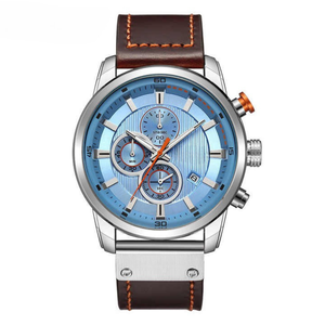 Montre-bracelet de luxe en acier inoxydable à quartz pour hommes lunette en céramique noire verre saphir montre de mode affichage à cadran analogique limité - Product Image 4