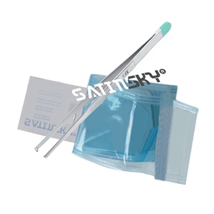 Pinzas de Maier Desechables con Trinquete, de Acero Inoxidable, Instrumento Quirúrgico Higiénico de Un Solo Uso, 15.5 cm, Empaquetado Estéril, Manual - Product Image 2