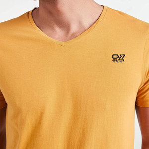 Ropa de calle para hombres, ropa deportiva e informal en diferentes estilos, camisetas para hombres, cómodas y transpirables, camisetas teñidas lisas para hombres - Product Image 4