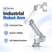 Bras de robot collaboratif compatible avec une pince à 6 axes, entraînement par engrenages 220 V, pour la production industrielle et l'assemblage intelligent en ligne de production