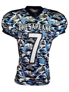 Maillot de football américain Logo personnalisé imprimé Uniformes de football américain OEM personnalisés - Product Image 2