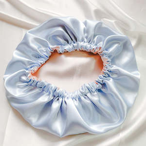 シルクボンネットサテン製キャップスボンネットシルクヘアラップ睡眠用カスタム - Product Image 5