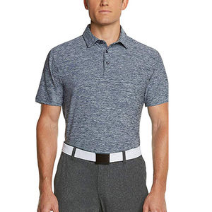 Vente en gros de polos de golf pour hommes coupe sèche à manches courtes t-shirt athlétique décontracté à col t-shirt polos évacuant l'humidité pour hommes - Product Image 3